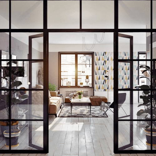 GLASS PARTITION