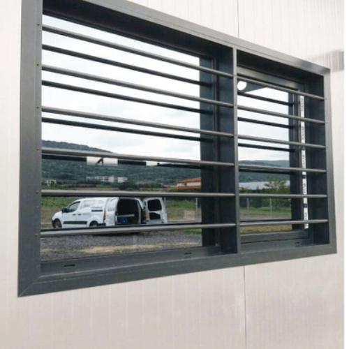 INTEGRATED GRILL WINDOW