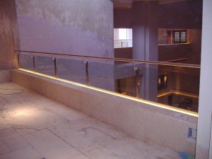 U Channel on Upright system